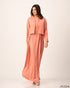 Chic Polyester Dress Jacket Set 58921